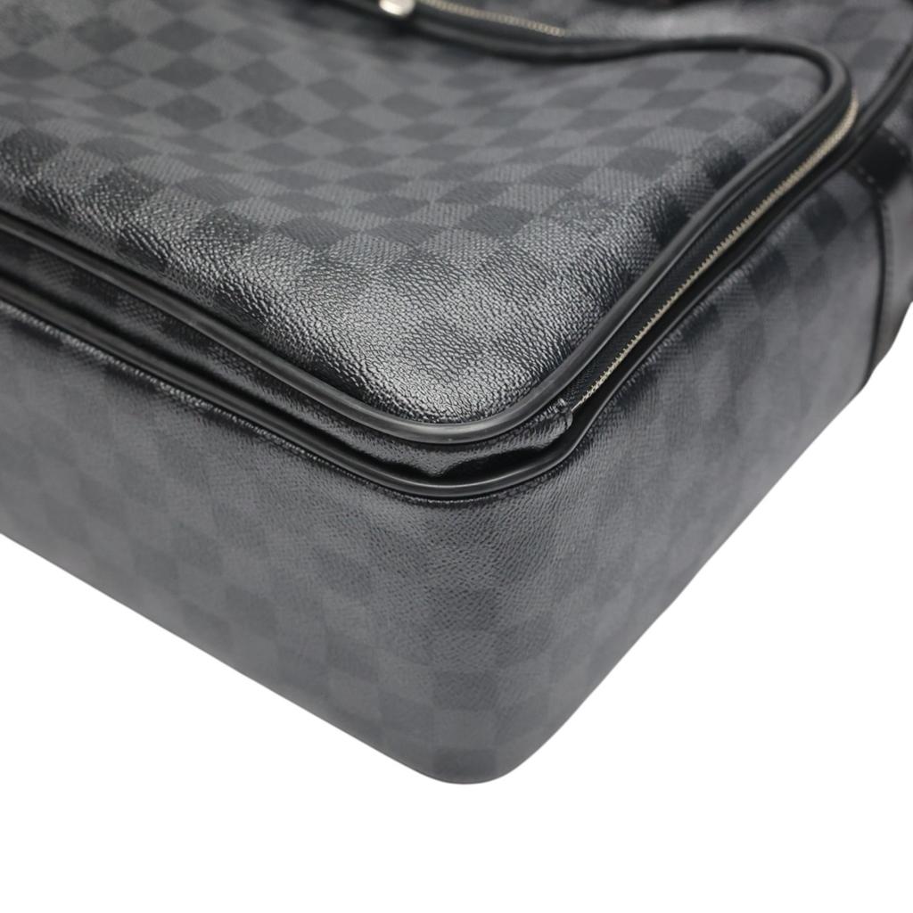 Louis Vuitton Damier Graphite Ikar Shoulder Bag Business Bag Damier N23253 Used