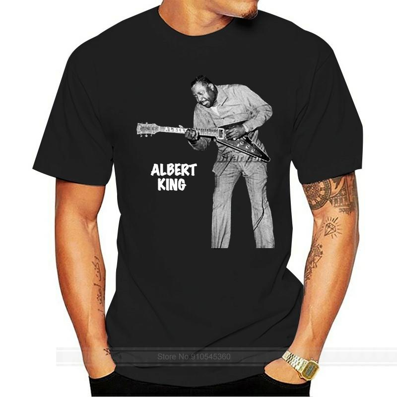 Albert King Tee Blues Singer Songwriter Musician S3XL TShirt New Hot Summer Casual T Shirt Printing Punk Tops