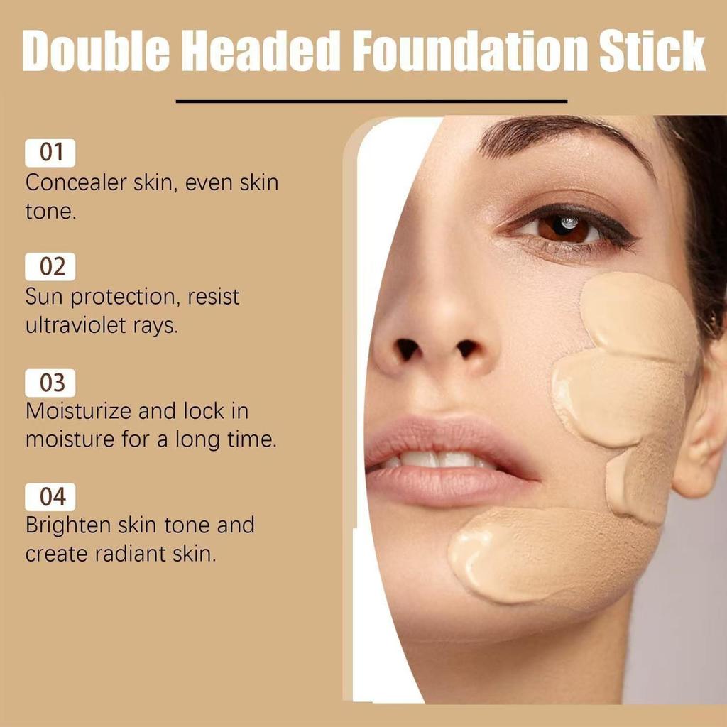 VV Foundation Stick: Lightweight, Long-lasting, Refreshing, and Non-transferable.