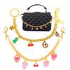 Charm Woman Versatile Bag Bracelet Pendant Strawberry Cherry Messenger Bag Extension Chain Girl Decorate Accessories Party Gift