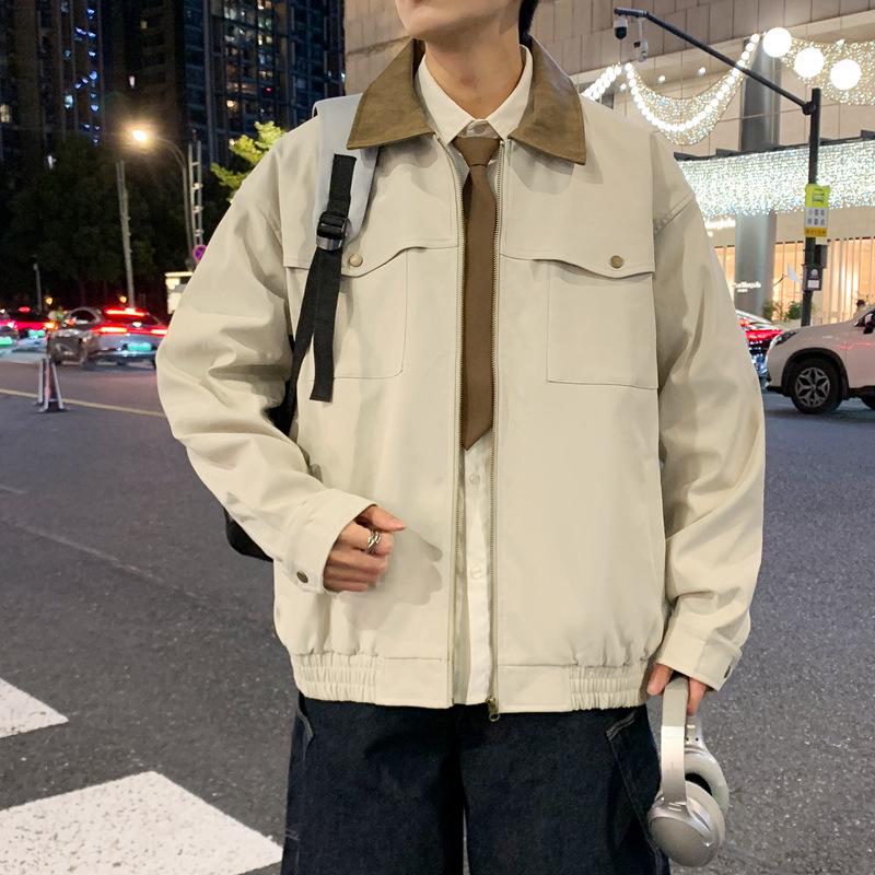 2026 Men's Spring Fashion Loose Lapel Jacket
