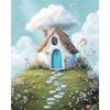 CHENISTORY 40x50cm Kits de Pintura por Números Para Adultos Paisaje Pintura Acrílica Colorear Sobre Lienzo Kits de Inicio Para Regalo DIY