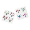 3D Face Body Rhinestone Stickers DIY Children Gem Stickers Forehead Tattoo Stickers  Kids