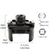 New Adjustable Two-Jaws Oil Filter Wrench Filter 60-80mm Filter Wrenches Remover Steel Fuel Cast Two-Claw Disassembly Tools