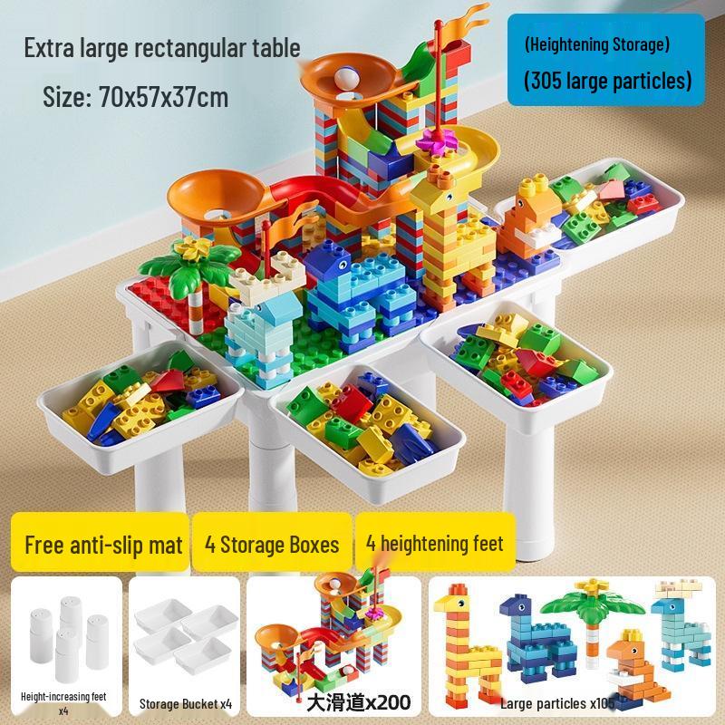 Landhawk Kids  Building Block Storage Table