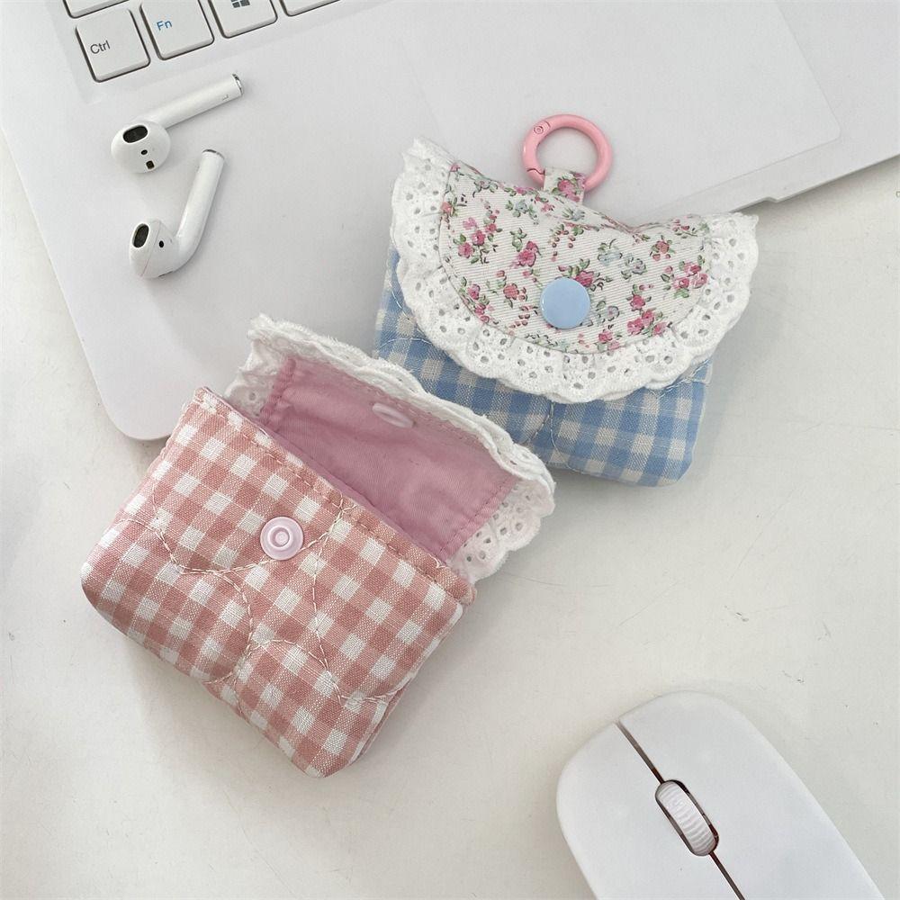 Polyester Headphone Case Pouch Multifunctional Small Wallet New Earphone Storage Bag