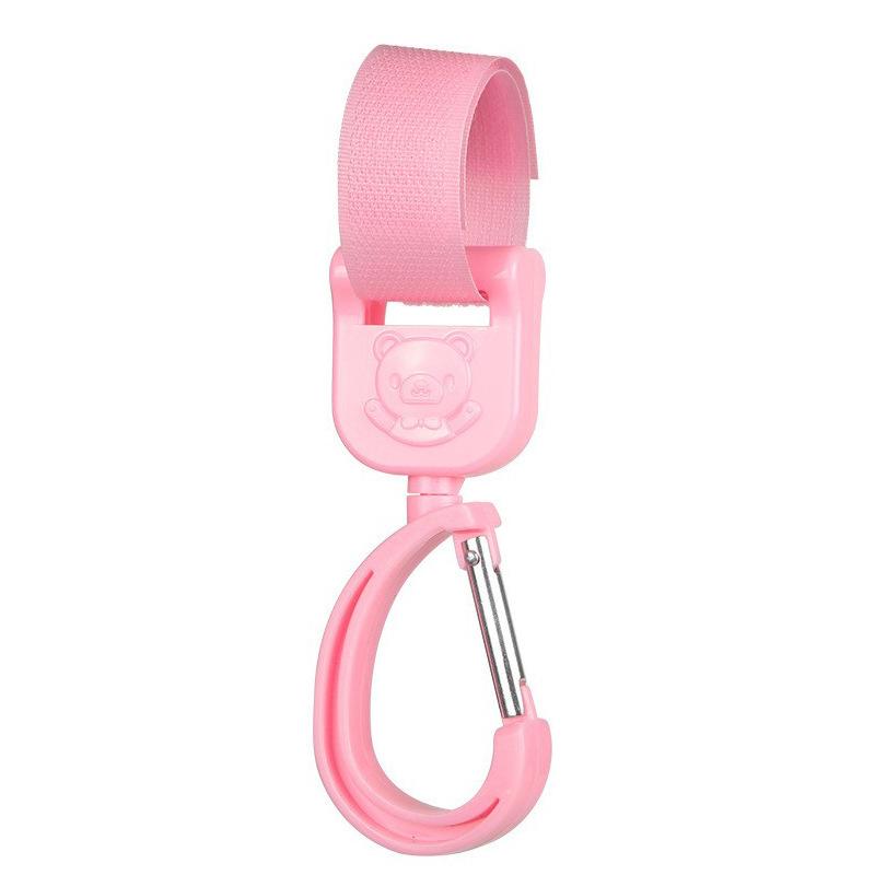 Baby Safety Stroller Umbrella Car Nylon Strap 2 Hook Combination Hooks For Infant Pushchair Double Ring Buckle Hooks Set Of 1 2 Or 4 Hooks