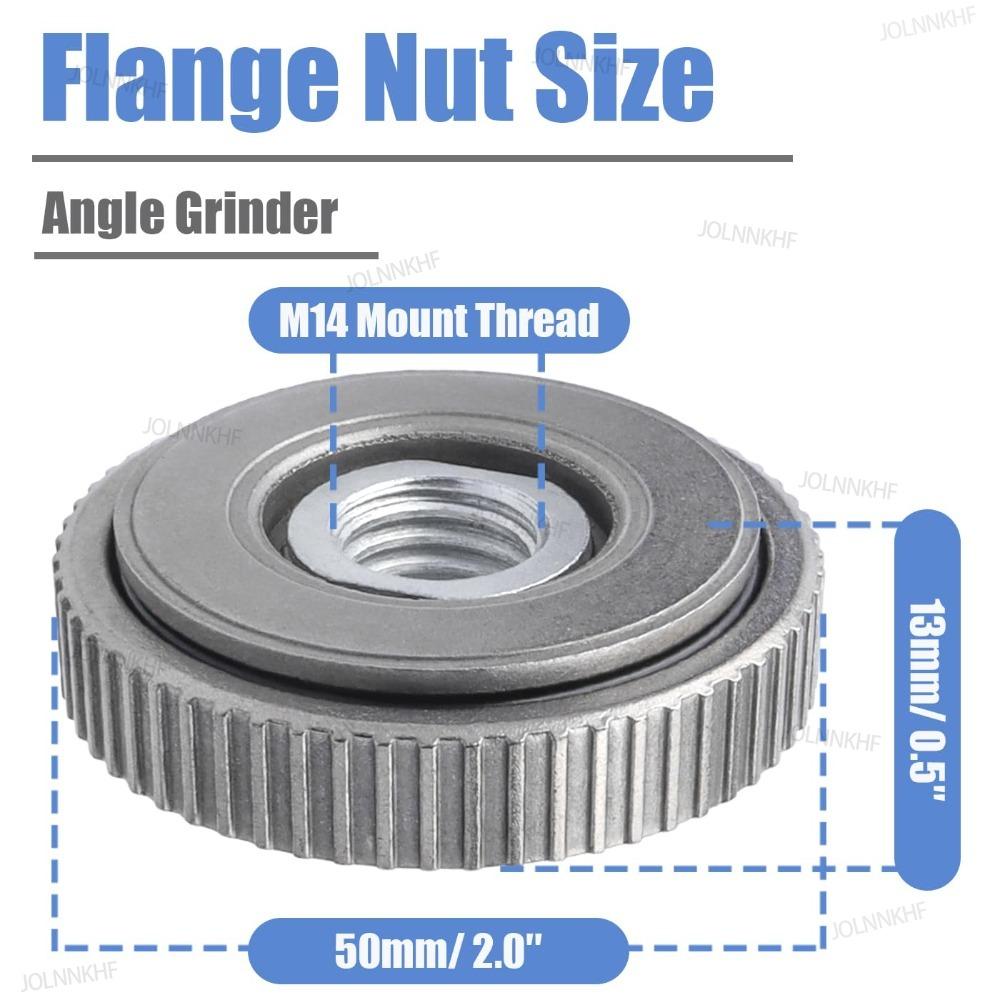 Xiaomi M14 Thread Angle Grinder Flange Nut Quick Release Universal Angle Grinder Pressure Plate Accessory for Replacement Clamping Tool