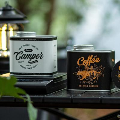 Versiegeltes Glas für 150 g Kaffeebohnen, für den Außenbereich, lange Lebensdauer, Lebensmittelqualität, Frischhaltebehälter für Zuhause, Camping
