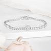 S925 Silver 6mm Zircon Tennis Bracelet Fashion Design