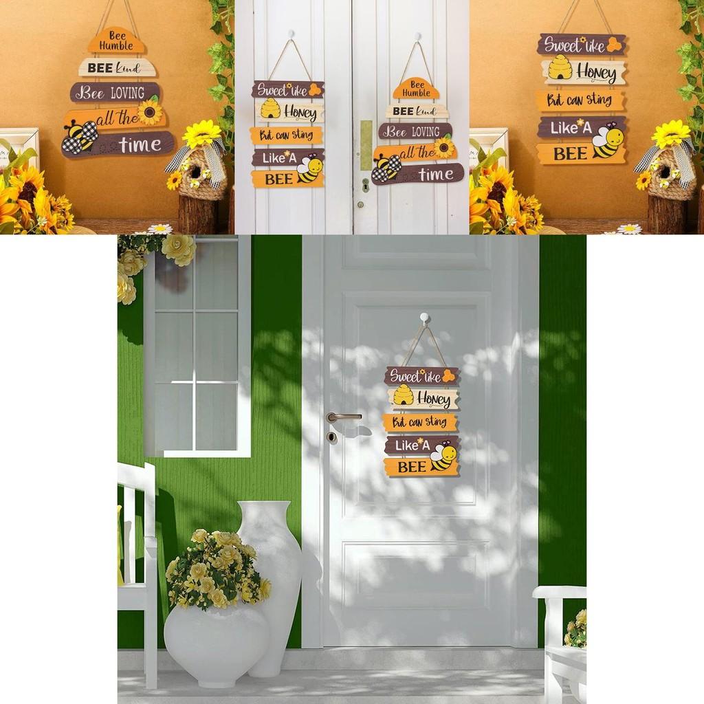 Elegante Bienen-Tag Dekorative Wandbehang Perfekt für Bienenliebhaber und Wohnakzente