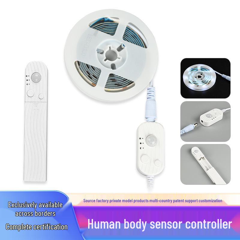 Smart Motion Sensor LED Night Light Strip with USB Charging