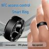 NFC Smart Solar Ring: Multifunctional Android Magic with Temperature Sensor