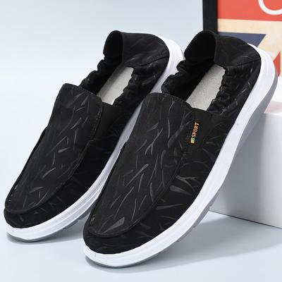 Lightweight Sneakers Men Fashion Casual Walking Shoes Canvas Men Shoes Breathable Slip On Mens Loafers Casual Mesh Lazy Shoes