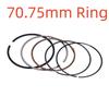 STD 70mm 1KH-11631-01-C0 Motorcycle Engine Piston Ring Kit for Yamaha TT225L TTR230TC TTR230PC XT225DC