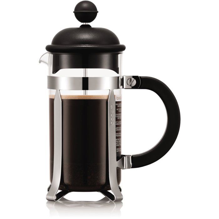 Cafetiere a piston - BODUM - Caffettiera - 3 tasses - 0.35 l - En tritan - Armature inox