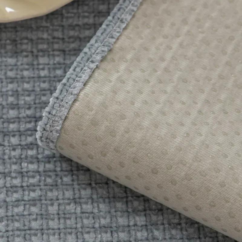 Chenille Four Seasons Universal Sofa Cover for Living Room Sofa Par Sofa Mat for Living Room Non-Slip L Shaped Couch Cushion