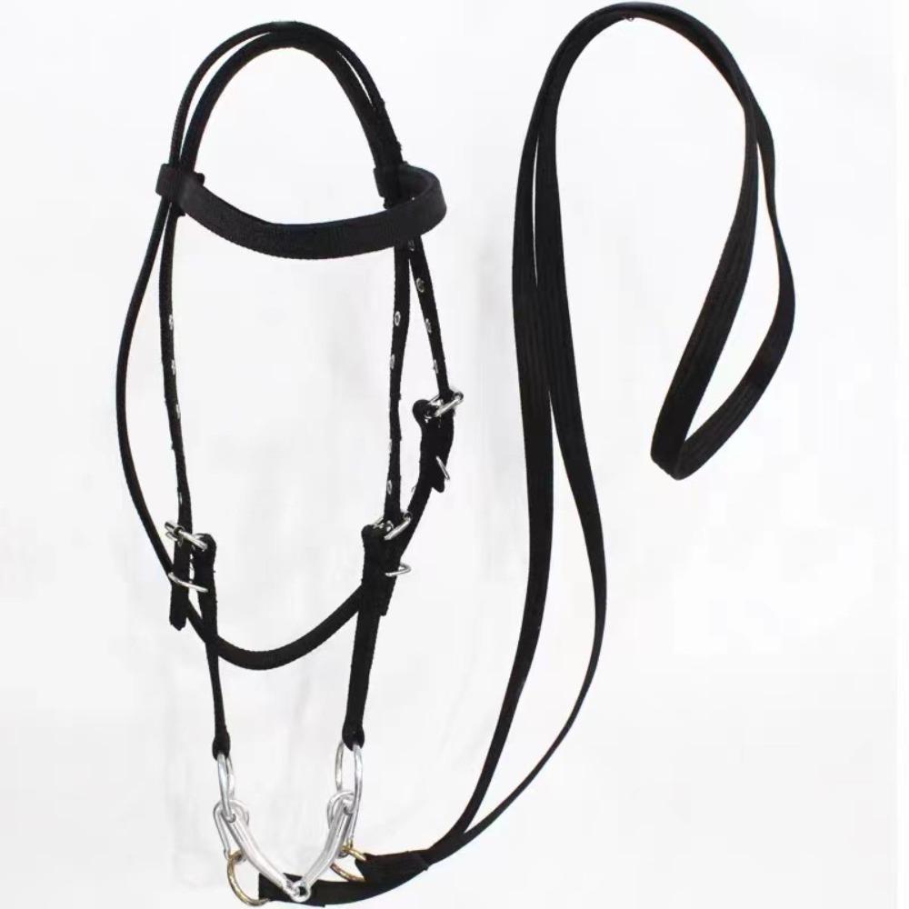Standard Thread Plate Riding Bridle Reins Suitable for Horses and Ponies