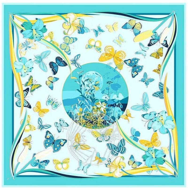 ITARORA Midsummer Night's Dream Silk Scarf & Hand Cream Gift Set
