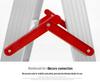 2-3M Multifunctional A-Frame Aluminum Alloy Ladder for Construction