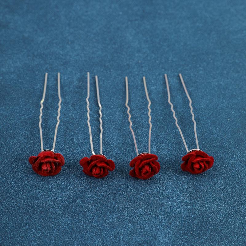 18-teiliges Braut-Haarschmuck-Set: U-förmige Haarnadeln & Styling-Clips für Make-up und Flechten