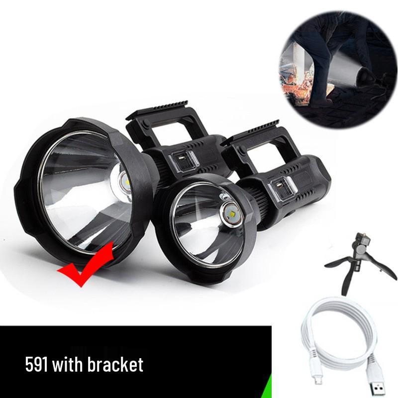 Rechargeable Super Bright 5000 Xenon Handheld Lantern: Multifunctional Outdoor Work and Household Searchlight Flashlight