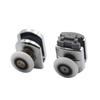 DIY Replacement Shower Rollers Zinc Alloy Single Wheel Pulleys Sliding Glass Door Accessories for Bathroom