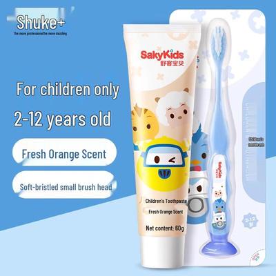 Shuke Baby Children's Toothpaste & Toothbrush Set