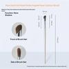 2Pcs Sickle Shaped Nasal Shadow Brush Soft Bristles For Daily Professional Makeup Use Beauty Tool