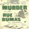 Murder In the Rue Dumas by M.L. Longworth Paperback Book 9780143121541