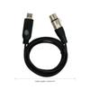 DSD TECH SH-AU20A USB to XLR Cable for Dynamic Microphones (5.9 ft) Black