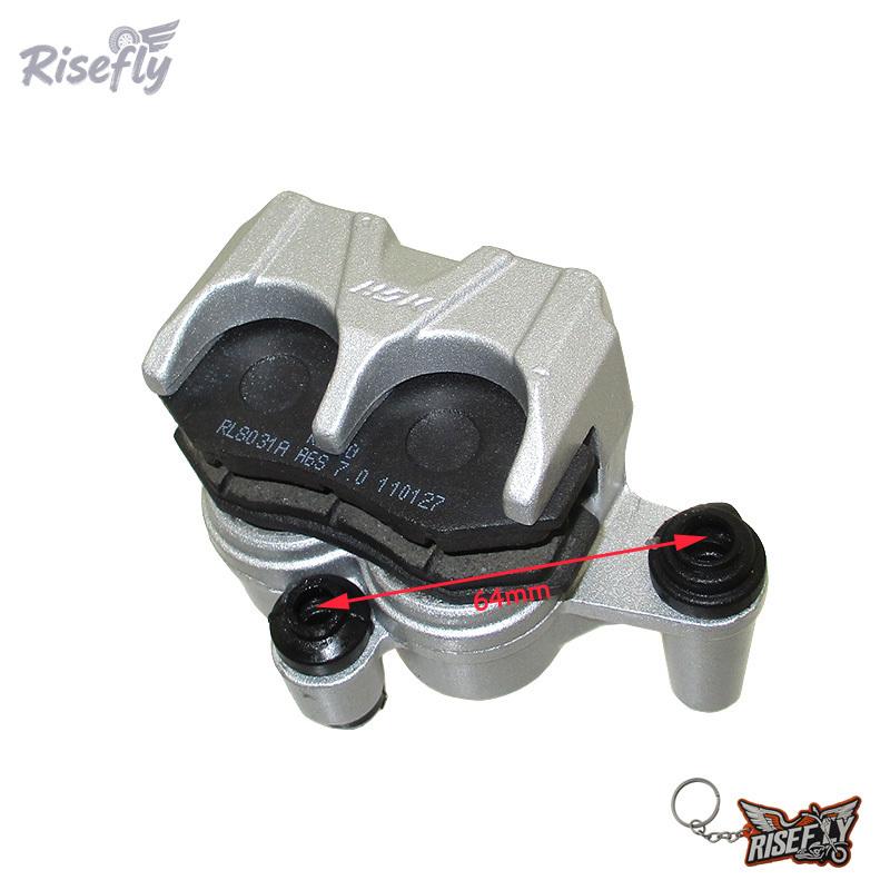 Risefly Front Left Brake Caliper For Kymco People 50 Vitality Agility 125 Bet&Win 125 Grand Dink 125 YUP 50 Scooters