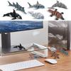 3D-gedrucktes flexibles Gelenktier-Modell Lernspielzeug Interaktive artikulierte Figur für Lern- und Ausstellungszwecke