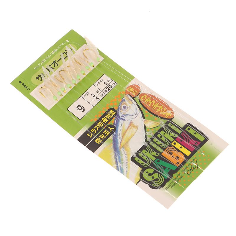 

10 шт./уп. Белый крючок на поводке из биомиметической нити с имитацией рыбьей кожи Apollo Uki Uki Sabiki Белый крючок для ловли рыбы с рыбьей кожей Рыболовный крючок Рыболовный инструмент