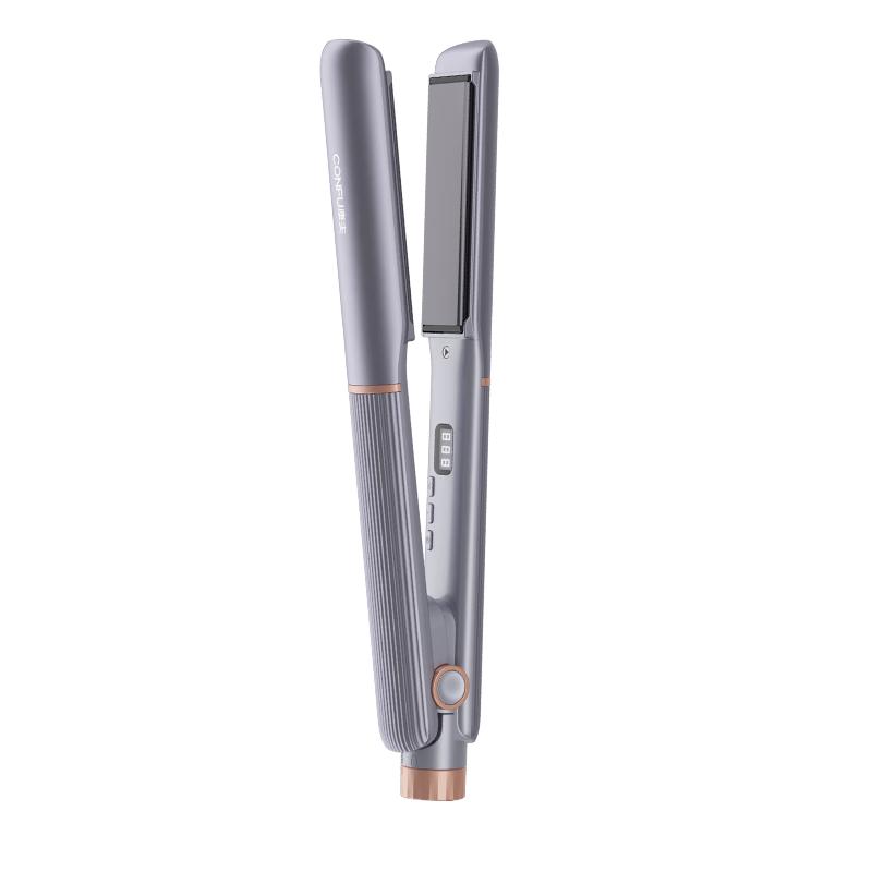 CONFU 2-in-1 Negative Ion Hair Straightener & Curler