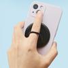 Adjustable Phone Finger Stand Magnetic Attachment Wireless Charging Foldable 360 Rotating With Adjustable Viewing Angle