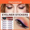 West Month Self Adhesive Eye Shadow Stickers Five Pair Set For Stunning Party Makeup