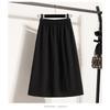 DIMANAF Plus Size Autumn 2025 Skirts Women Loose Skirt A-Line Fashion Maxi Pleated Skirts