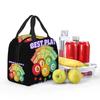 Bingo Queen Print Insulated Lunch Bag for Women Kids Portable Food Boxes Thermal Lunch Box Tote