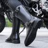 Men’s Motorcycle Boots Western Boots Black Jockey Boots Casual High Boots Plus Size