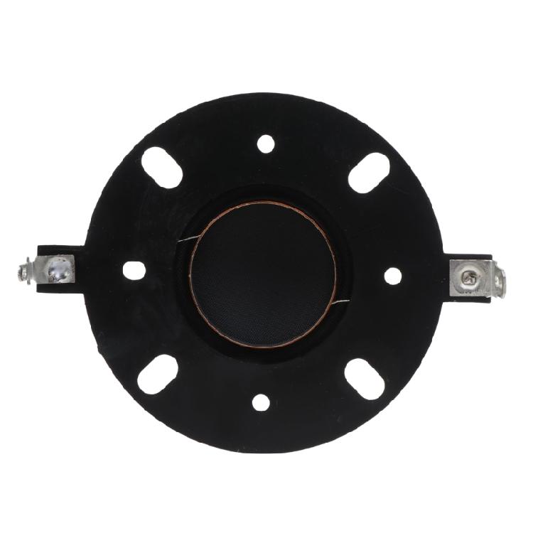 25.5mm Voice Coil Black Horn Tweeter Silk Diaphragm Film Treble Round Frame
