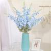 33.5in Artificial Flowers Bouquet for Home Room Decor Fake Flower Garden Party Wedding Marriage Decoration Outdoor Vase Ornament