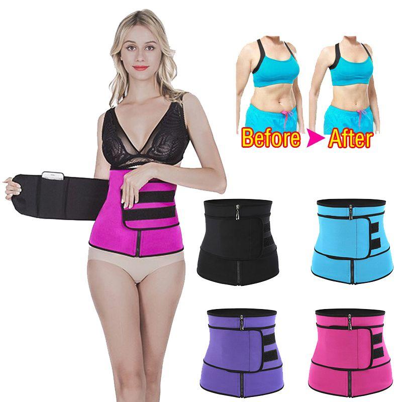 Luxurious Women Waist Trainer Neoprene Belt With Sauna Sweat Body Shaper For Tummy Control And Back Support
