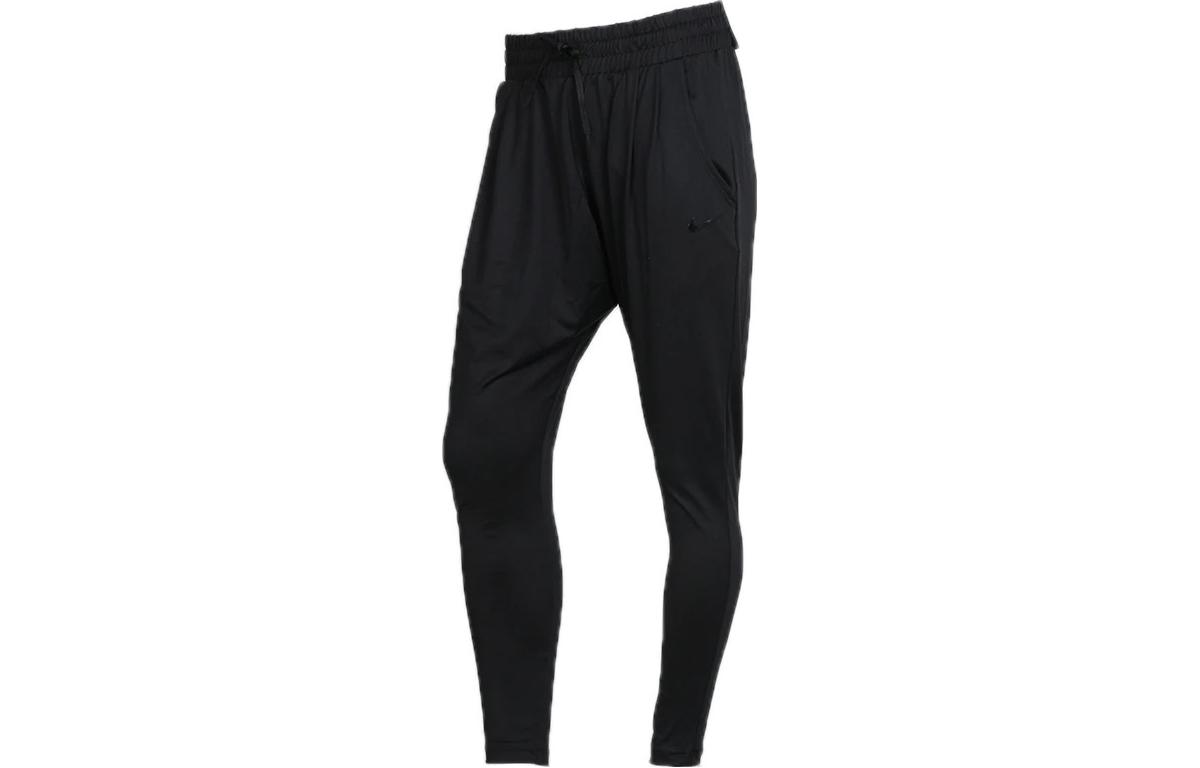 

Nike Knitted Sweatpants Women s Black Moderate Cuffed Pants 933669-010 M