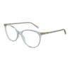 Temple Pattern Irregular Optical Frame Women’s Gray