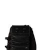 MIU MIU Metal Letter Logo Zipper Satin Mini Clutch Women Clutch Black 5IB504_2DOE_F0002