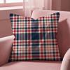 Checkered Pattern Cushion Cover MultiScene Pillow Cover for Home  Car  Reversible Soft  Durable for Daily Use