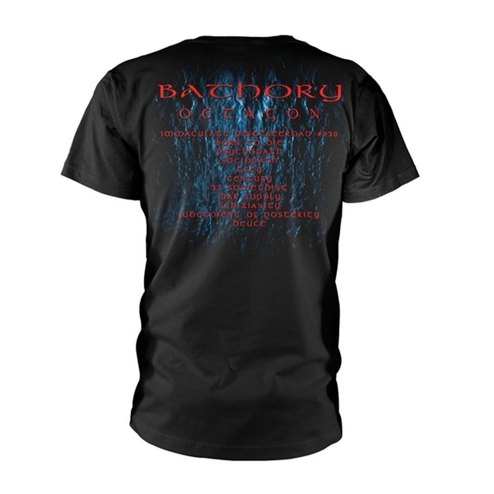 Bathory Unisex Adult Octagon Back Print T-Shirt