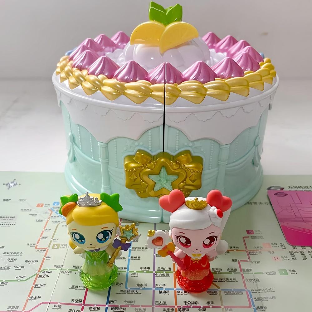 Original Catch Teenieping Anime Figures Magic Sweetheart Cake Castle Sweet And Sour Princess Toys Birthday Gifts 