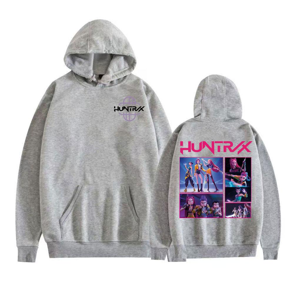 KPop Demon Hunters Guerreras Graphic Hoodies Men Women Clothing Fashion Cartoon Sweatshirt Aesthetic Casual Pullovers Streetwear